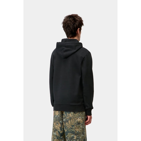 Carhartt WIP Hooded Script Embroidery - Black / White - I035392_0D2_XX