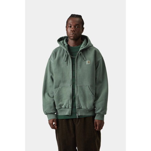 Carhartt Wip Hooded Vista Jacket - Dark Scarab Garment Dyed - I029524_3U0_GD