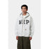 Carhartt WIP Hooded Wip Sweat Jacket - Ash Heather Stone Washed - I034691_482_06