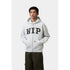 Carhartt WIP Hooded Wip Sweat Jacket - Ash Heather Stone Washed - I034691_482_06