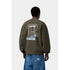 Carhartt WIP Hourglass Sweat - Cypress Stone Washed - Streetart.fr