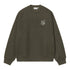 Carhartt WIP Hourglass Sweat - Cypress Stone Washed - Streetart.fr