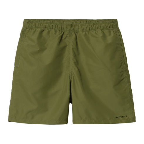 Carhartt WIP Island Swim - Trunks Kiwi / Black - Streetart.fr