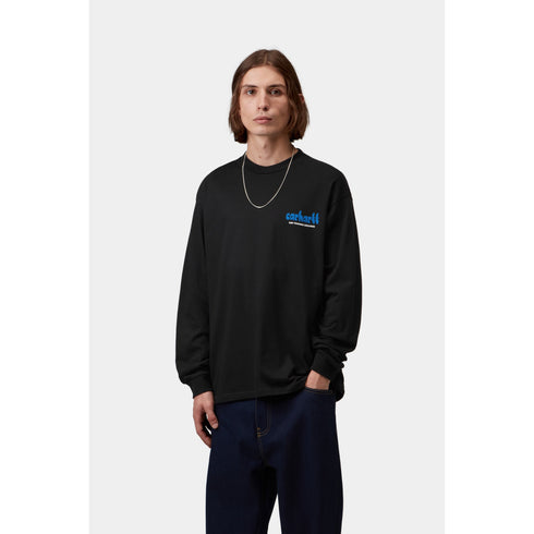 Carhartt WIP L/S Framework T-Shirt - Black - I037235_89_XX
