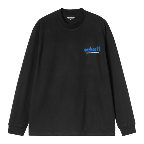 Carhartt WIP L/S Framework T-Shirt - Black - I037235_89_XX