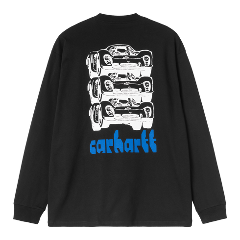 Carhartt WIP L/S Framework T-Shirt - Black - I037235_89_XX