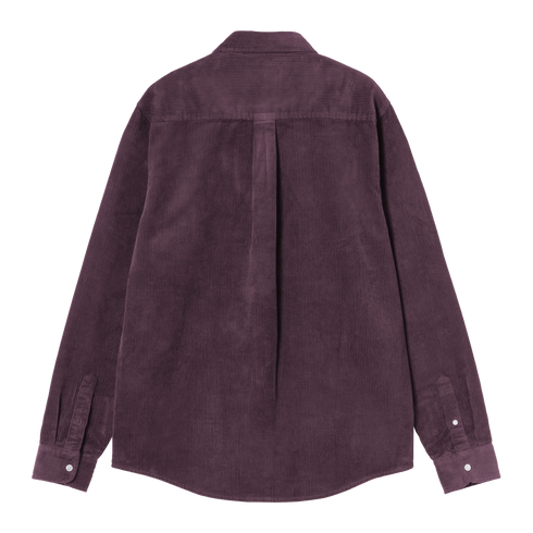 Carhartt Wip L/S Madison Cord Shirt - Cozy Purple - I029958_3J1_XX