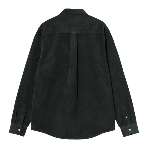 Carhartt WIP L/S Madison Cord Shirt - Raven - I029958_3T6_XX