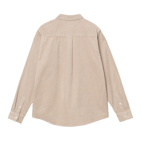 Carhartt WIP L/S Madison Cord Shirt - Wall - I029958_G1_XX