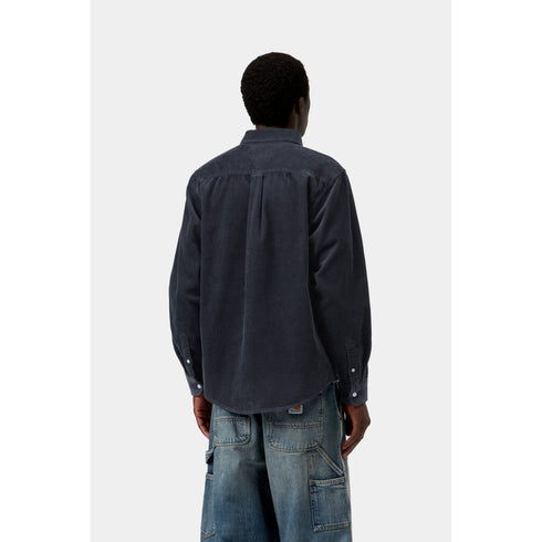 Carhartt Wip L/S Madison Cords Shirt - Dark Navy - I029958_1C_XX