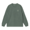 Carhartt WIP L/S Vista T-Shirt - Dark Scarab Garment Dyed - I030779_3U0_GD