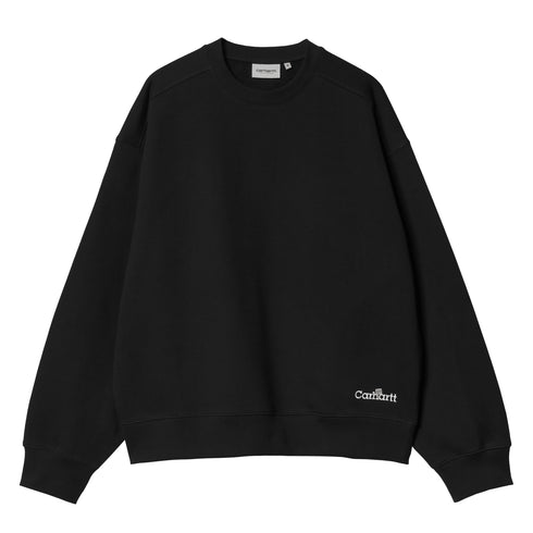Carhartt WIP Labell Script -Black - Streetart.fr