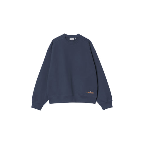 Carhartt WIP Labell Script - Blue - Streetart.fr