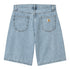 Carhartt WIP Landon Short - Blue Bleached - Streetart.fr