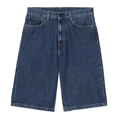 Carhartt WIP Langdon Short - Blue Stone Washed - Streetart.fr