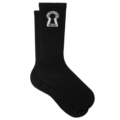 Carhartt WIP Locked Socks - Black / White - Streetart.fr