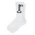 Carhartt WIP Locked Socks - White / Black - Streetart.fr