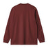 Carhartt WIP L/S American Script T-Shirt - Amarone - Streetart.fr