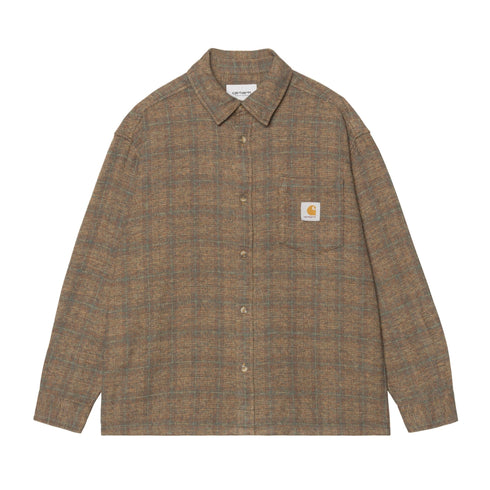 Carhartt WIP L/S Bagley Shirt - Bagley Check / Hamilton Bro - Streetart.fr