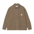 Carhartt WIP L/S Bagley Shirt - Bagley Check / Hamilton Bro - Streetart.fr