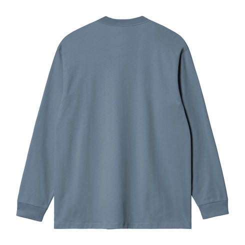 Carhartt WIP L/S Chase - Angelite / Gold - Streetart.fr