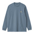 Carhartt WIP L/S Chase - Angelite / Gold - Streetart.fr