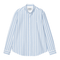 Carhartt WIP L/S Deven Shirt Chemise - Deven Stripe Bleach / White - Streetart.fr
