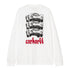 Carhartt WIP L/S Framework T-Shirt - White - Streetart.fr