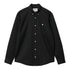 Carhartt WIP L/S Madison Shirt Chemise - Black / Wax - Streetart.fr