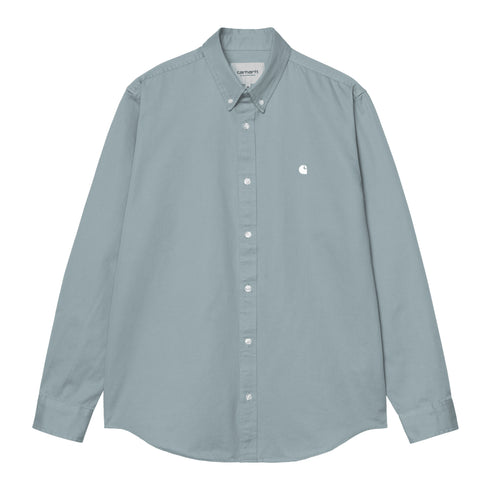 Carhartt WIP L/S Madison Shirt Chemise - Citadel / Wax - Streetart.fr