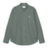 Carhartt WIP L/S Madison Shirt Chemise - Vevlet Green / White - Streetart.fr