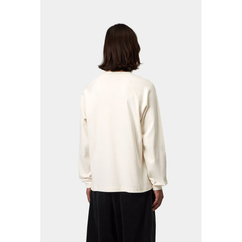 Carhartt WIP L/S Signature Rib T-Shrit - Wax / Black - Streetart.fr