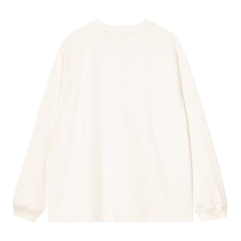 Carhartt WIP L/S Signature Rib T-Shrit - Wax / Black - Streetart.fr
