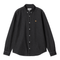 Carhartt WIP L/S Weldon Ls Whirt Blazck Stone Washed - Streetart.fr
