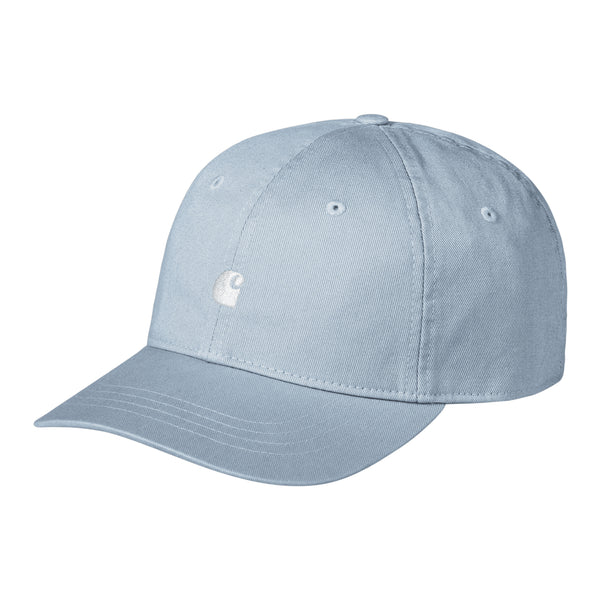 Carhartt WIP Madison Logo Cap - Air Sky / White — casquette