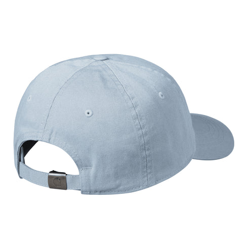 Carhartt WIP Madison Logo Cap - Air Sky / White - Streetart.fr