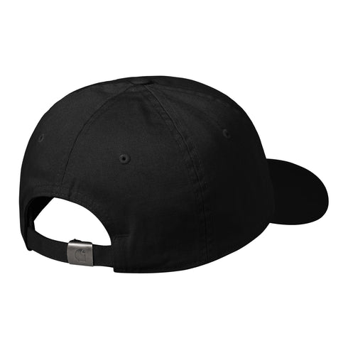 Carhartt WIP Madison Logo - Cap Black / White - Streetart.fr