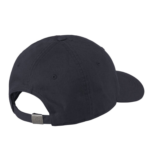 Carhartt WIP Madison Logo Cap - Dakr Navy / Wax - Streetart.fr