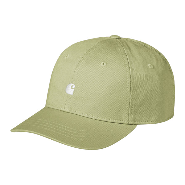 Carhartt WIP Madison Logo Cap - Gentle Green / White — casquette
