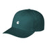Carhartt WIP Madison Logo Cap - Malachhite / White - Streetart.fr