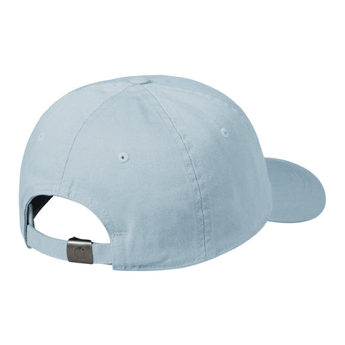 Carhartt WIP Madison Logo Cap - Tourmalin / White - Streetart.fr