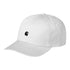 Carhartt WIP Madison Logo Cap - White / Black - Streetart.fr
