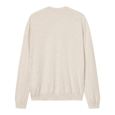 Carhartt WIP Madison Sweater - Fleur De Sel / Black - Streetart.fr