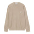 Carhartt WIP Madison Sweater - Fleur De Sel / Wax - Streetart.fr