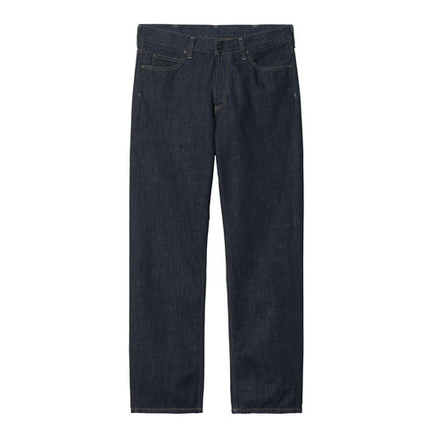 Carhartt WIP Marlow Pant Blue Rinsed - Streetart.fr