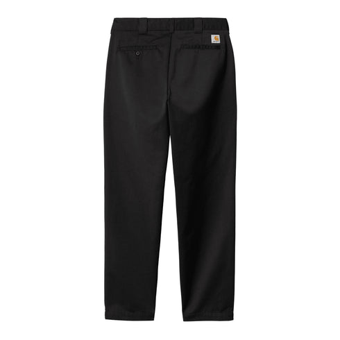 Carhartt WIP Master Pant - Black Rinsed - Streetart.fr