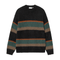 Carhartt WIP Merton Sweater - Sundling Stripes / Dark Scarab - Streetart.fr