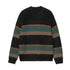 Carhartt WIP Merton Sweater - Sundling Stripes / Dark Scarab - Streetart.fr