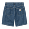 Carhartt WIP Nolan Short - Blue Heavy Stone Wash - Streetart.fr