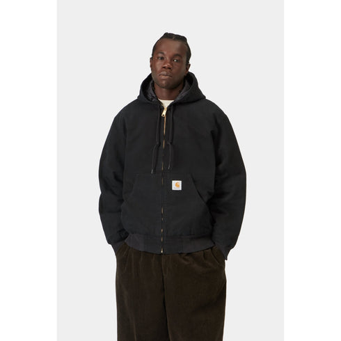 Carhartt WIP OG Active Jacket - Black stone canvas - Streetart.fr